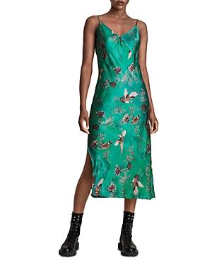 Allsaints Melody Amare Printed Slip Dress