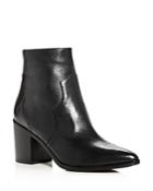 Frye Women's Flynn Leather Western Block-heel Booties