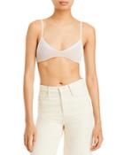 Anine Bing Cora Ribbed Bra Top