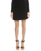 Halston Heritage Draped Mini Skirt