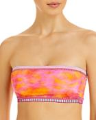 Platinum Inspired By Solange Ferrarini Printed Bandeau Bikini Top - 100% Exclusive