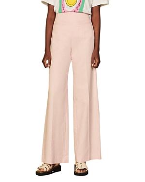 Sandro Enrique Wide Leg Pants