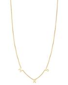 Zoe Lev 14k Yellow Gold Mrs Charm Necklace, 18
