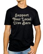 Kid Dangerous Local Dive Bars Premium Cotton Graphic Tee