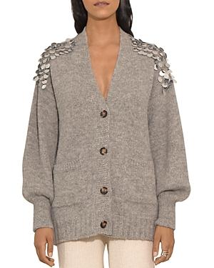 Eleven Six Cora Sequined Shoulder Cardigan
