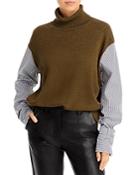 Derek Lam 10 Crosby Corinne Layered Look Sweater