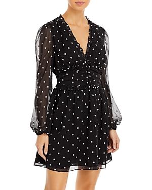Wayf Dallas Printed Mini Dress