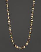 Marco Bicego Jaipur 18k Hand Engraved Mixed Stone Necklace, 30
