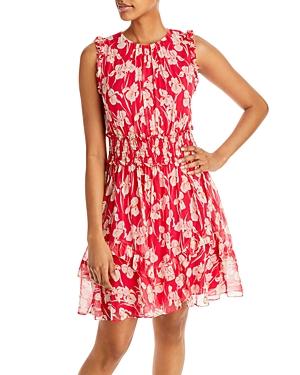Jason Wu Iris Print Silk Chiffon Dress