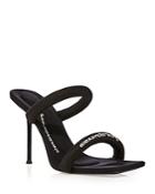 Alexander Wang Women's Julie Tubular Webbing High Heel Sandals