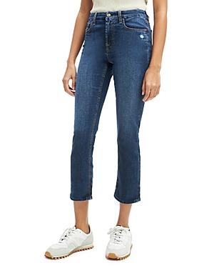 Jen 7 High Rise Straight Leg Ankle Jeans In Lindatdh