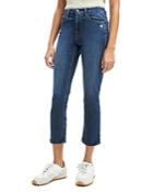 Jen 7 High Rise Straight Leg Ankle Jeans In Lindatdh