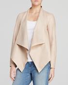 Eileen Fisher Draped Leather Jacket - The Fisher Project