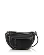 Burberry Mini Double Olympia Leather Shoulder Bag