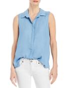 Single Thread Chambray Sleeveless Shirt
