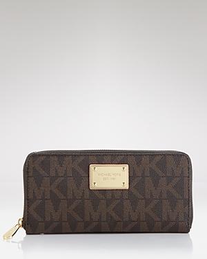 Michael Michael Kors Wallet - Monogram Logo Continental