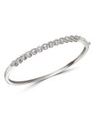 Bloomingdale's Diamond Bangle In 14k White Gold, 1.0 Ct. T.w. - 100% Exclusive