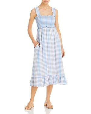 Rails Rumi Smocked Bodice Midi Dress