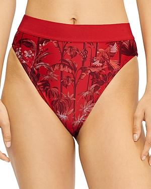 Ted Baker Printed High Waist Bikini Bottom