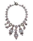 Marchesa Ornate Drama Collar Necklace, 16