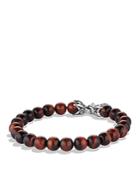 David Yurman Spiritual Beads Bracelet With Red Tiger Eye