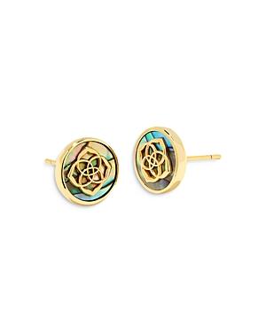 Kendra Scott Stamped Dira Stud Earrings