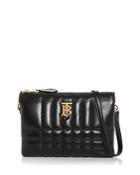 Burberry Lola Twin Pouch Quilted Leather Shoulder Bag
