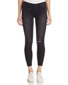 Black Orchid Noah Ankle Fray Jeans In Darkness