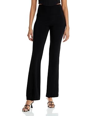 Norma Kamali Bootcut Knit Pants