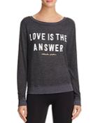 Spiritual Gangster Love Is The Answer Pullover