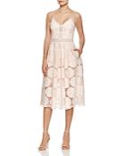 N Nicholas Blush Floral Dress - 100% Bloomingdale's Exclusive
