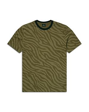 Ps Paul Smith Animal Print Short Sleeve Tee