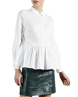 Ted Baker Peplum Hem Blouse