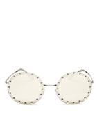 Valentino Women's Round Sunglasses, 54mm
