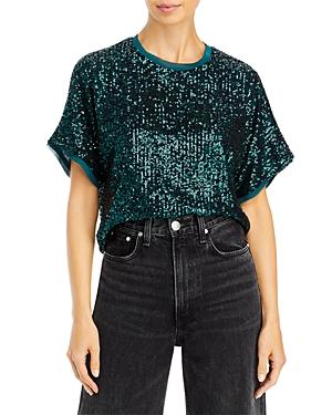 Lucy Paris Serena Sequin Top