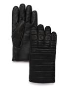 Canada Goose Quilted Leather Tech Gloves