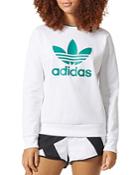 Adidas Textured Logo Sweatshirt