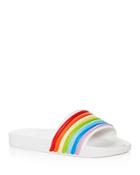 Melissa Women's 3-d Rainbow Pool Slide Sandals