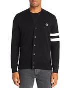 Fred Perry Tipped-sleeve Cardigan
