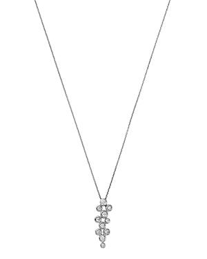 Bloomingdale's Diamond Multi Bezel Pendant Necklace In 14k White Gold, 0.25 Ct. T.w. - 100% Exclusive