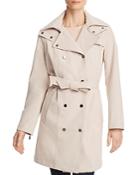 Calvin Klein Belted Double-breasted Front Trench Coat