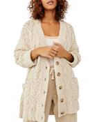 Free People Montana Cable Knit Cardigan