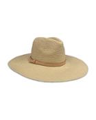 Hat Attack Leather Trim Harbor Hat