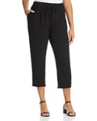 Eileen Fisher Plus Organic Cotton Cropped Pants