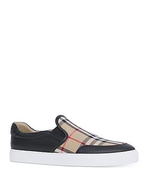 Burberry Women's New Salmond Slip On Sneakers