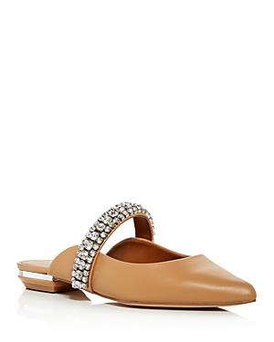 Kurt Geiger London Women's Princely Embellished Pointed Toe Mules