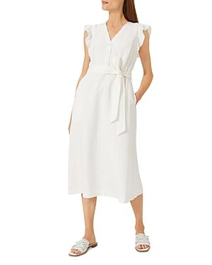 Hobbs London Arabella Ruffle Midi Dress