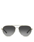 Tory Burch Women's Aviator Sunglasses, 58mm