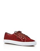 Jack Rogers Carter Suede Lace Up Sneakers
