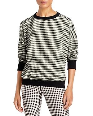 Alice And Olivia Natalie Boxy Drop Shoulder Sweater